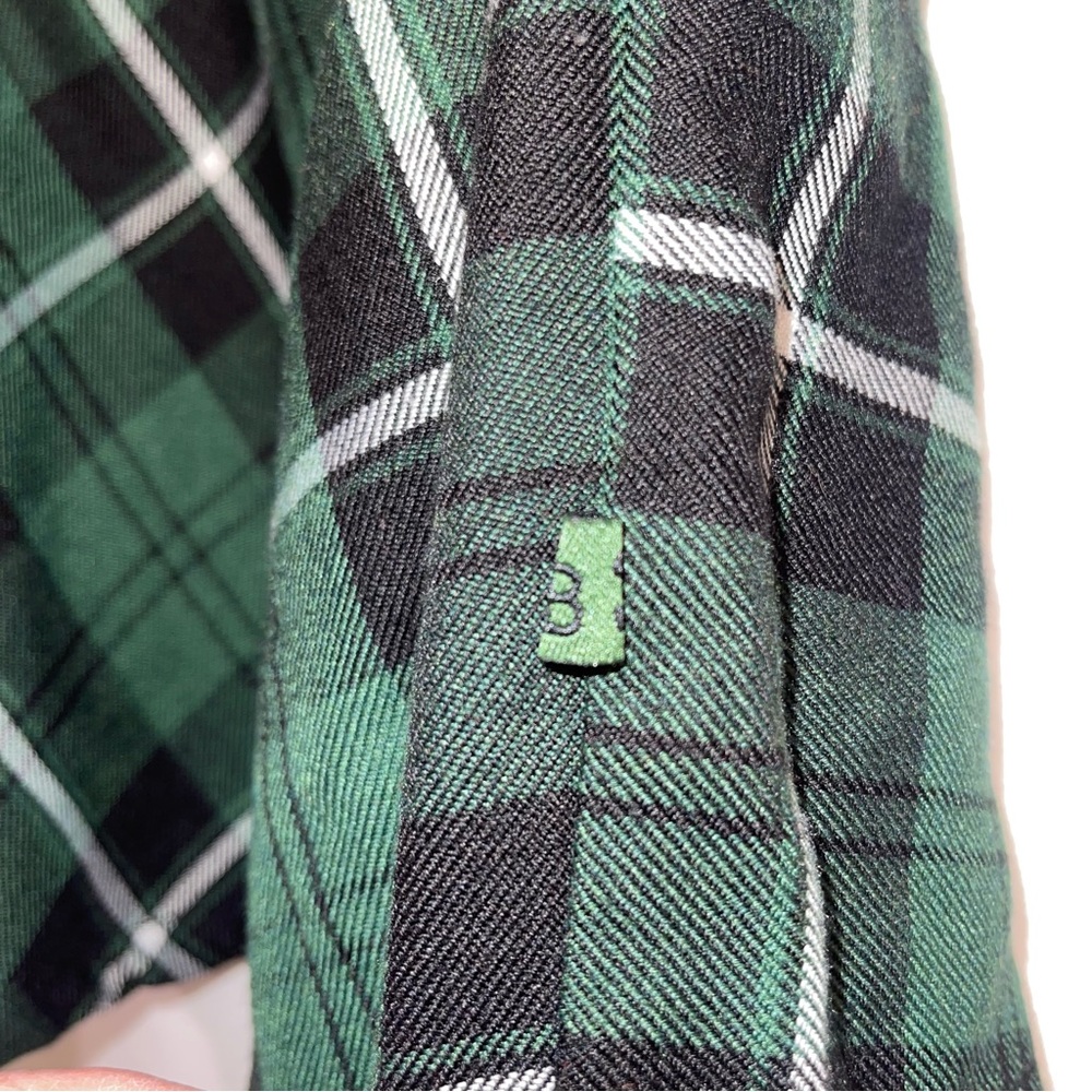 Royal Bones Green and Black Plaid Mini Jumper Skirt Zip Up Size Small - Picture 8 of 13